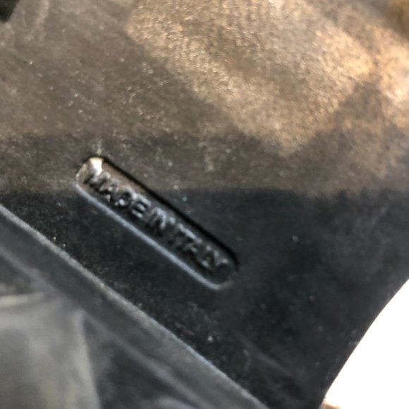 Steve Madden Women Lug Sole Combat Boots with two side zips, leather sz 7,5 - Picture 5 of 6